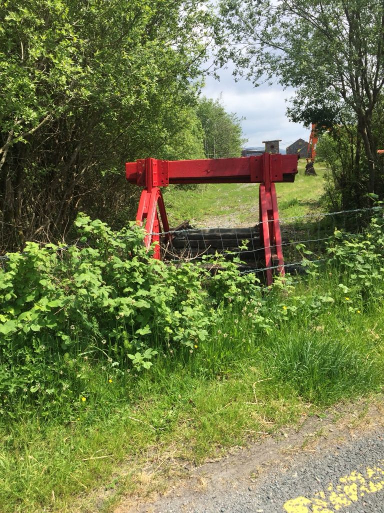 First trackwork at Maam Cross 26th May 2018  - since 1937!