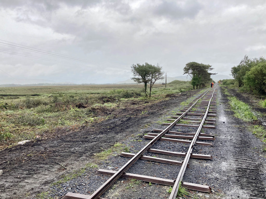 Looking towards Galway