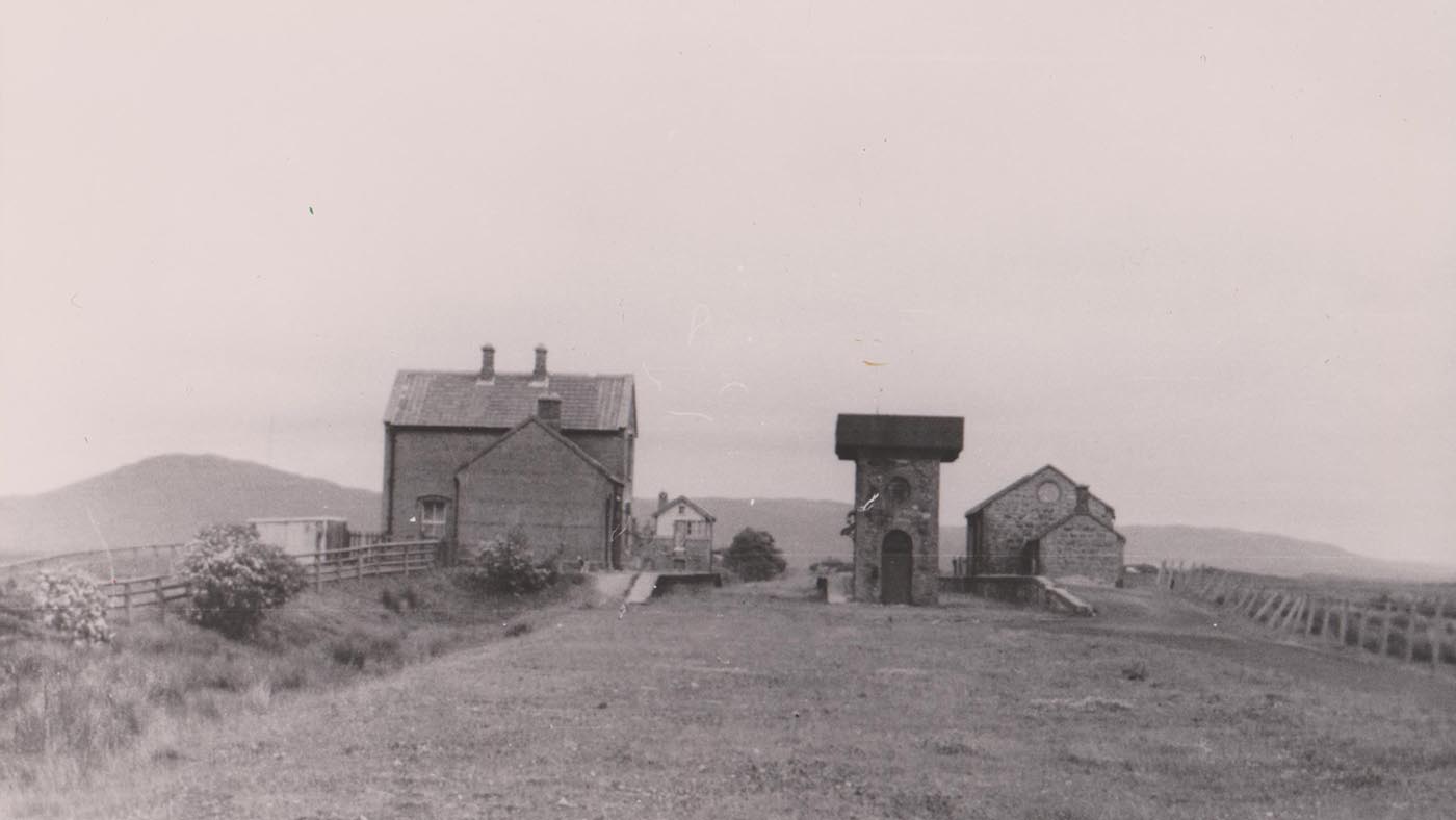 signal cabin 1950s