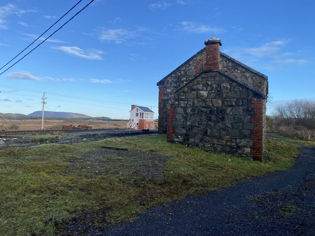 Maam Cross Railway station January 2023