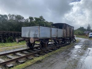 'Beet Special' goods train - on display