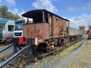 'Beet Special' goods train - on display